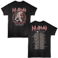 Def Leppard USA 1983 Tour Locations Men's T Shirt