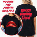 Rocky Horror Show T-Shirt Funny Lips Cult Classic Halloween Unisex Gift Top