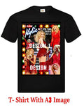KYLIE MINOGUE 2 X Designs T.SHIRT  / HYDE PARK