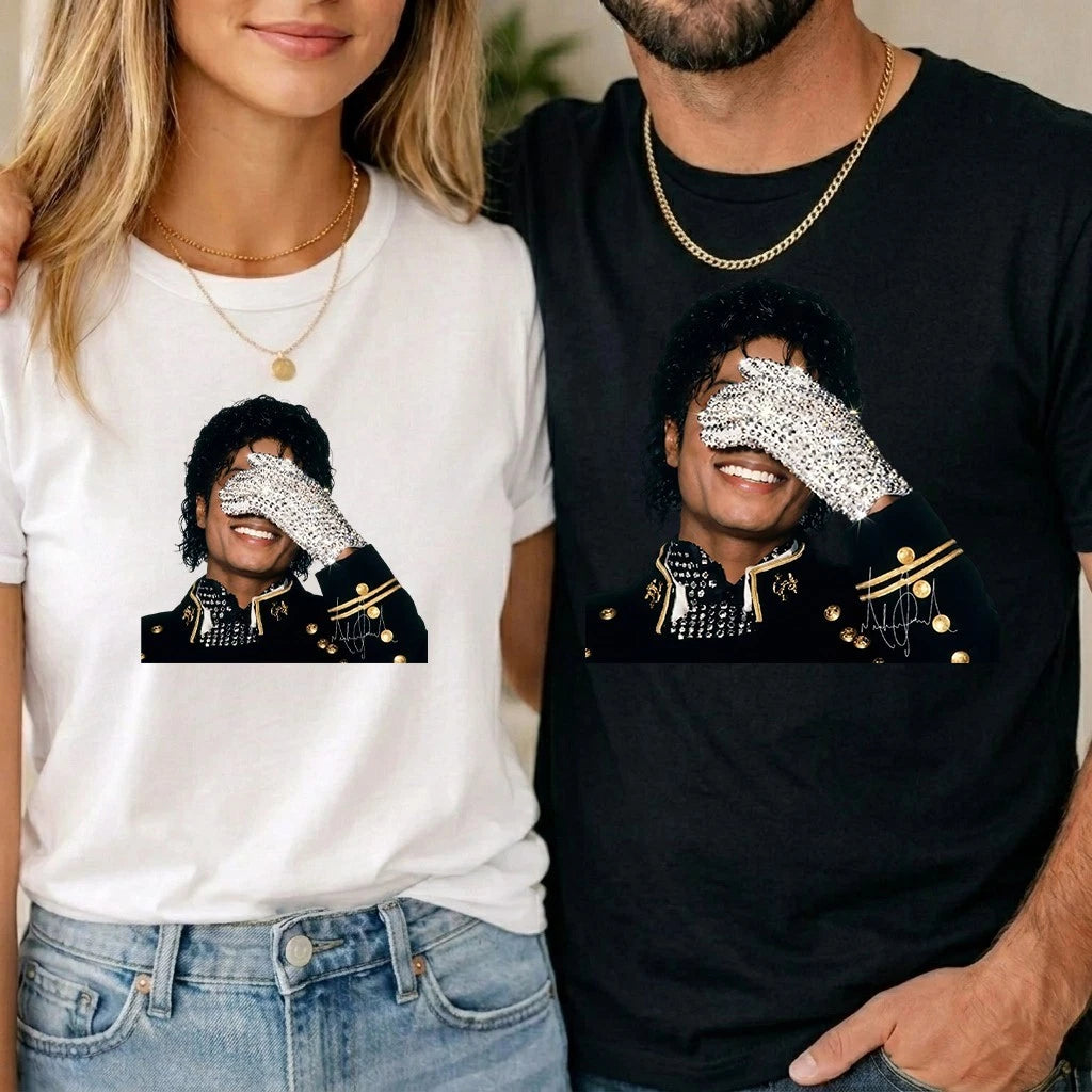 Michael Jackson Glove Graphic Tee MJ King of Pop Unisex T-Shirt A Perfect Gift