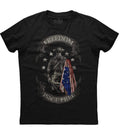 Mens Freedom Isn't Free American Flag Patriotic T-shirt Soldier USA Gun Rights