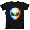 Alien Head Trippy Techno Rave Edm Music Funny T Shirt   389