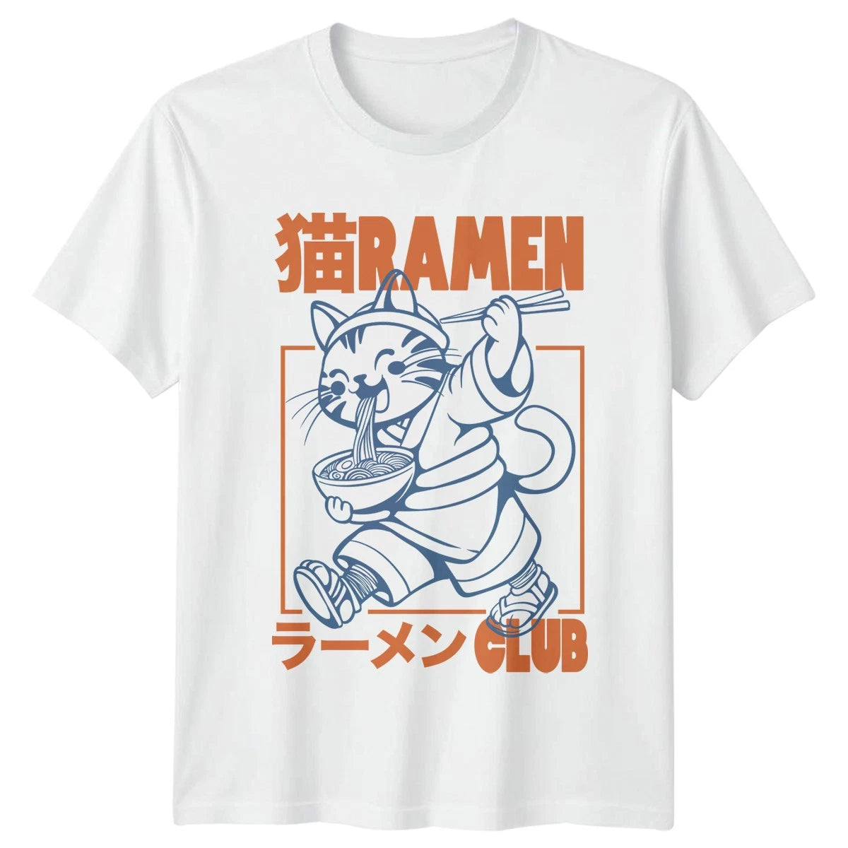 Neko Ramen Club T-Shirt Ramen Japanese Culture Birthday Gift For Him And Her