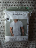 Goodfellow & Co V-Neck T-Shirts - 5 Pack - Size M 38/40 White