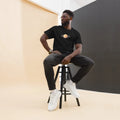 Gilded - Solar System Design With Back - Minimalistic Shirt