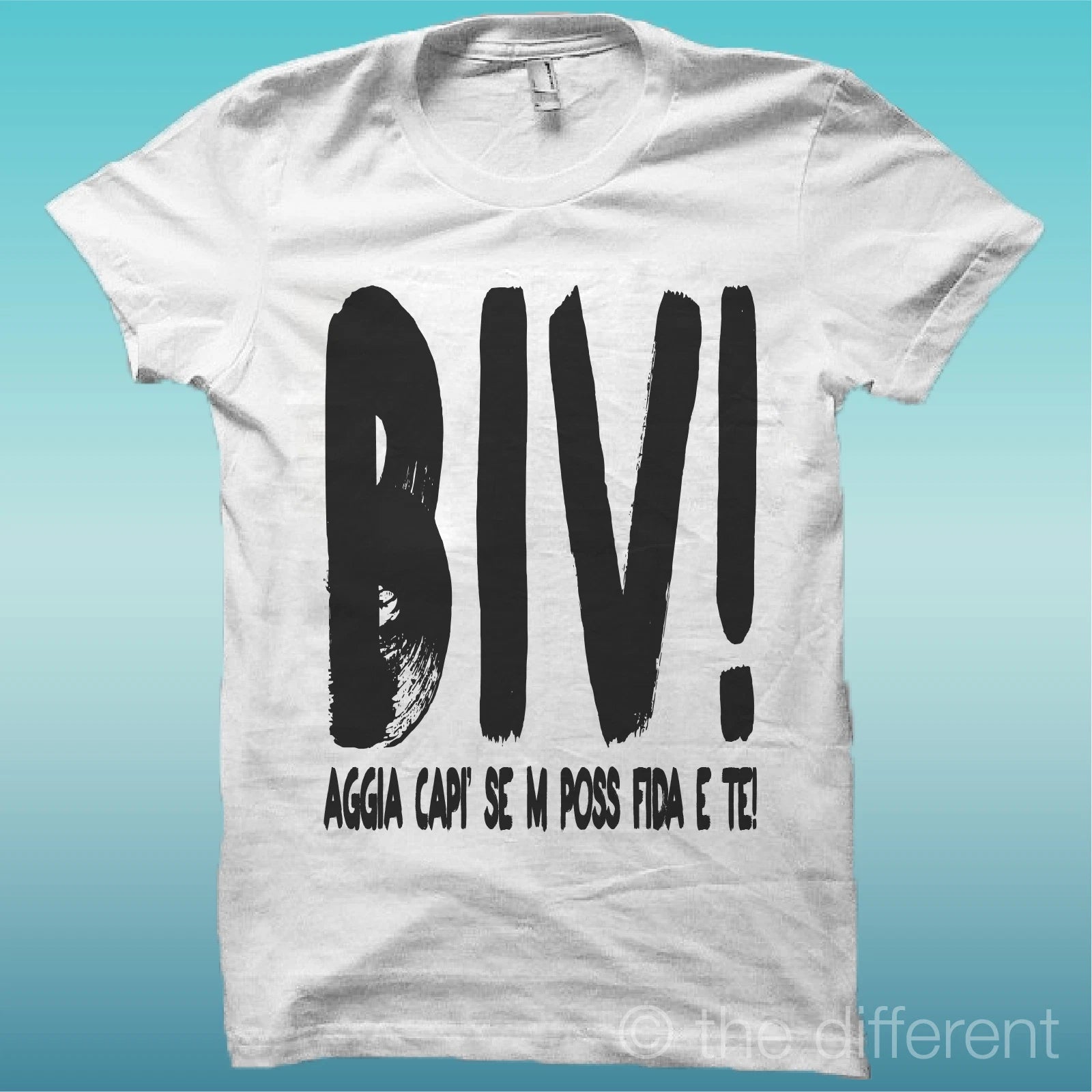 T-shirt Man Sentence Gomorra La Series " Biv ! " Gift Idea Road To Happiness