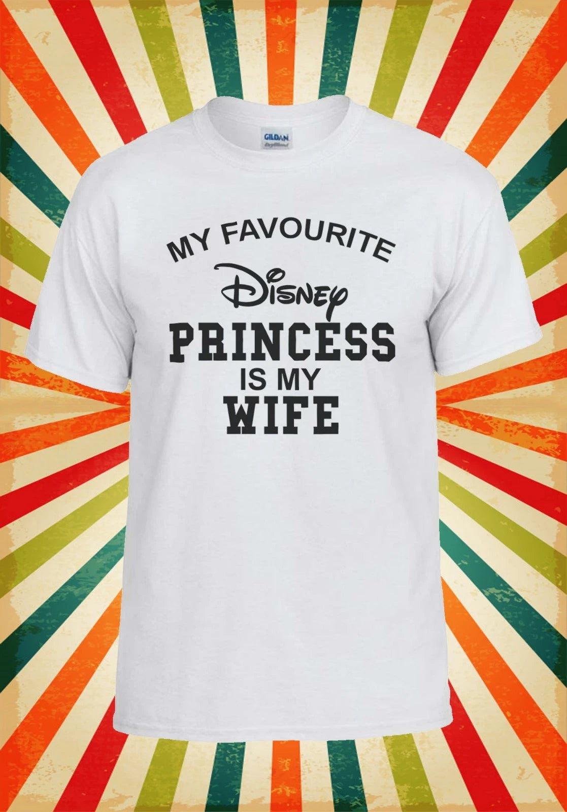 My Favourite Princess Is My Wife Men Women Vest Tank Top Unisex T Shirt 1670