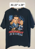 The Office Threat Level Midnight Michael Scarn Black XL Rap Tee  Michael Scott