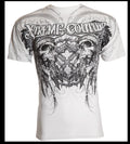 XTREME COUTURE by AFFLICTION White DESTINY Short Sleeve Slim Fit T-shirt NWT