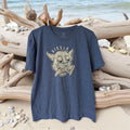Vissla Everyday Heather blue Cat surf skate Graphic Men's T-Shirt streetwear