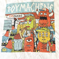 TOY MACHINE Alien Print T-Shirt Free Size White