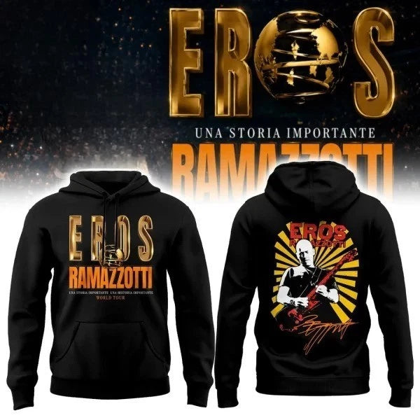 Eros UNA STORIA IMPORTANTE WORLD TOUR 2026 Edition Hoodie