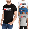 DIESEL Mens T Shirt T DIEGO DIVISION Short Sleeve Casual Cotton Summer Top Tee