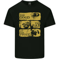 The Good the Bad the Pugly Funny Pug Mens Cotton T-Shirt Tee Top