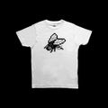 Space Invader Art Pixel Fly White Silkscreen T-Shirt 2020 Size XL NEW