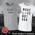 VAR Football T-shirts Anti-VAR Against Modern Football Soccer