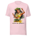 Vintage Hawaii Shirt KAPIOLANI PARK - All Sizes - HULA GIRL - 80s 90s soft PINK