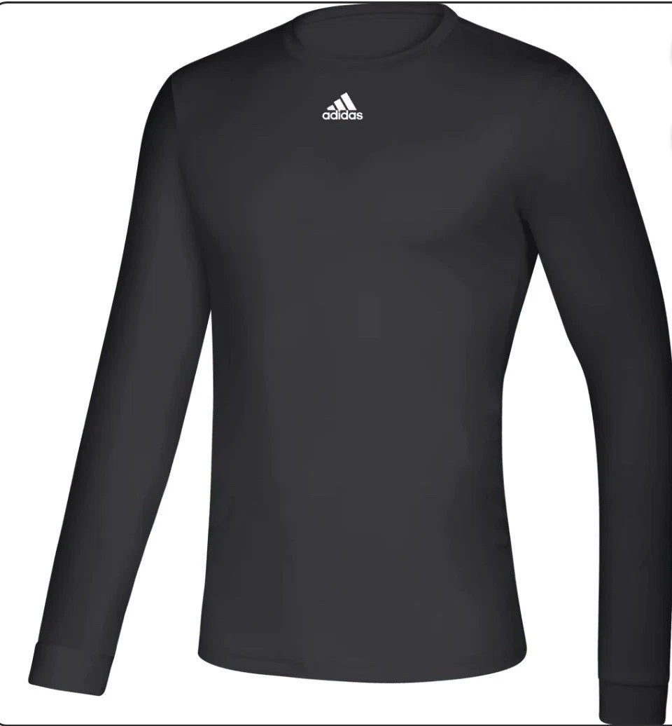 Adidas Creator Long Sleeve Tee -Tall- Black EK0123 Men’s Size 2XLT NWT