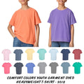 Youth Garment-Dyed Heavyweight T-Shirt - Comfort Colors 9018