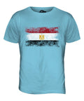 EGYPT DISTRESSED FLAG MENS T-SHIRT TOP MISR EGYPTIAN MASR SHIRT FOOTBALL