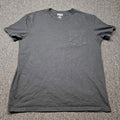 Duluth Trading Co Mens Black Pocket T Shirt XXL 2XL Longtail Workwear