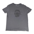 Wituka Graphic T-Shirt XL Charcoal Gray Fingerprint Ninja Organic Cotton READ