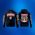Padres 2026 Dia De Los Muertos Night City Connect Hoodie