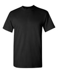 District Plain Cotton T-Shirt Short Sleeve Solid Black Tee Men Tshirt