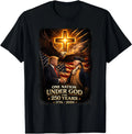 250 Years America Anniversary 250th Trump Washington T-Shirt T-Shirt