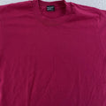 Vintage 90s Blank Dark Pink Fruit Of The Loom Best Shirt Mens Medium USA Tee