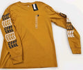 Converse Mens Long Sleeve T Shirt L Large Logo Star Graphics on Sleeves & Chest