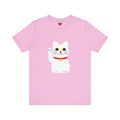 White Asian Cat T-Shirt, Cat Lover T, Funny Cat Tee, Cute Cat Shirt, Kawaii Cat