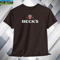 Beck's Brewery German Beer T-Shirt Logo Many Colors Size S to 5XL Made in USA