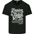 Aged to Perfection Vintage 43rd Birthday 1983 Mens V-Neck Cotton T-Shirt