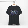 DAD Gothic Metal Logo tee | Dad T-Shirt, Dark Chrome Typography