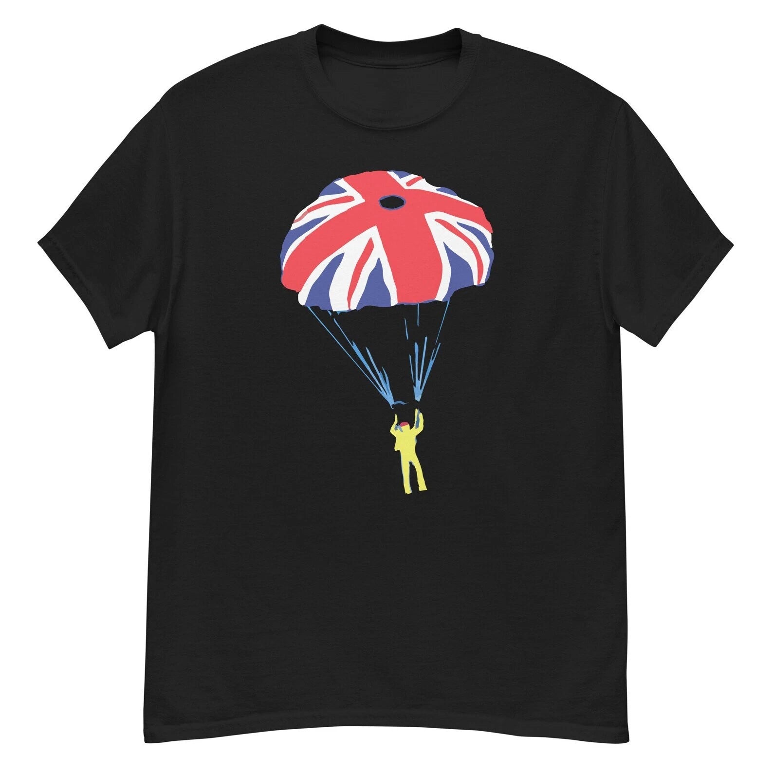 Roger Moore T-shirt Spy Who Loved Me Union Jack Parachute Var Sizes S-5XL