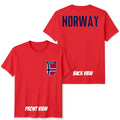 Norway Football Unisex Kids T-Shirt Country Pride Soccer Tee #WC