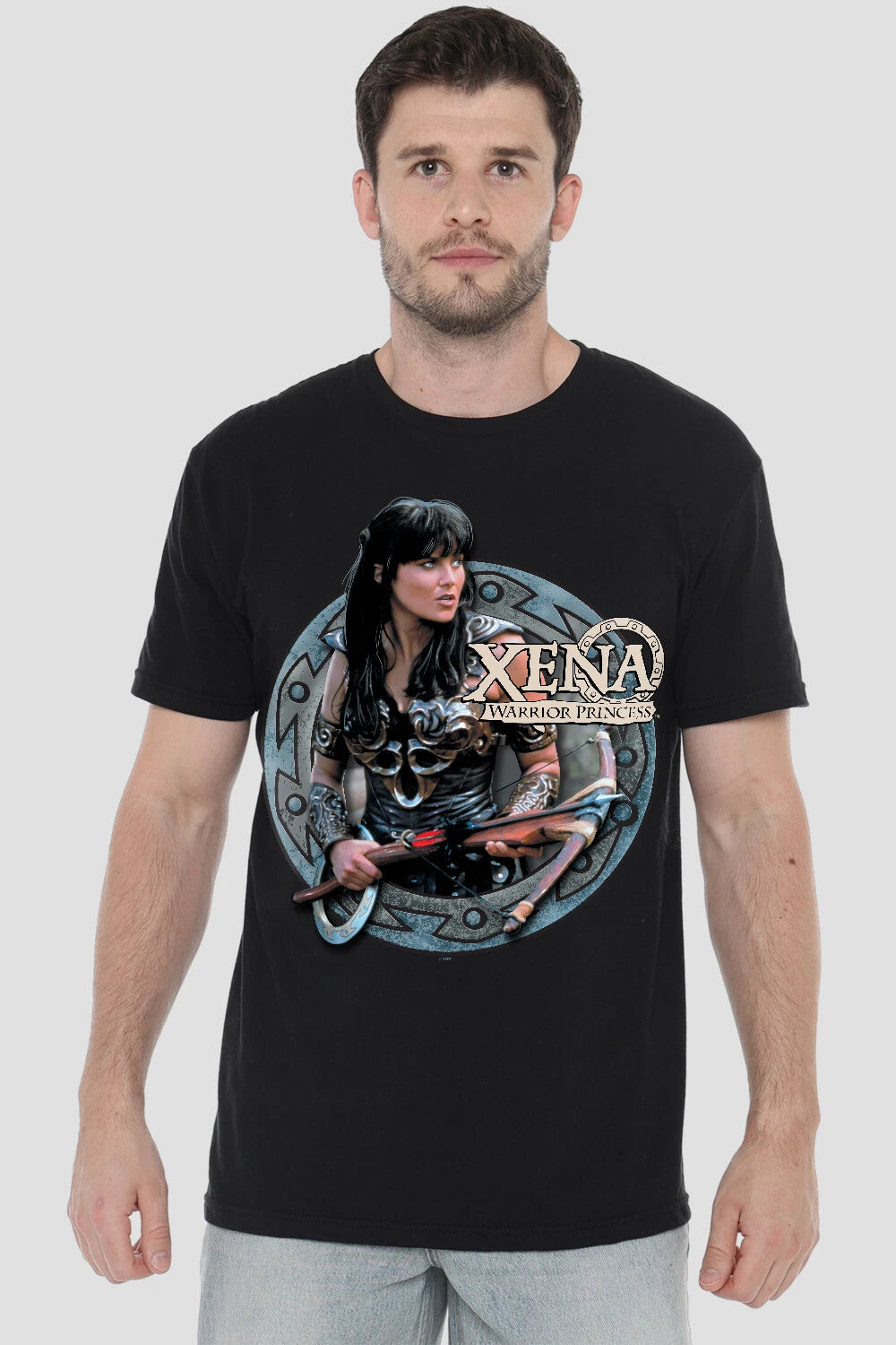 XENA THE WARRIOR PRINCESS PRINCESS - Men's T-Shirt S-2XL - BLACK
