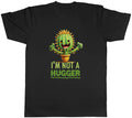 I'm Not A Hugger Cactus Funny Prickly Spike Mens T-Shirt Tee Gift Top