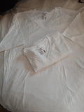 Jockey Stay New V-Neck T-Shirt Mens Large White Short Sleeve Undershirt 2