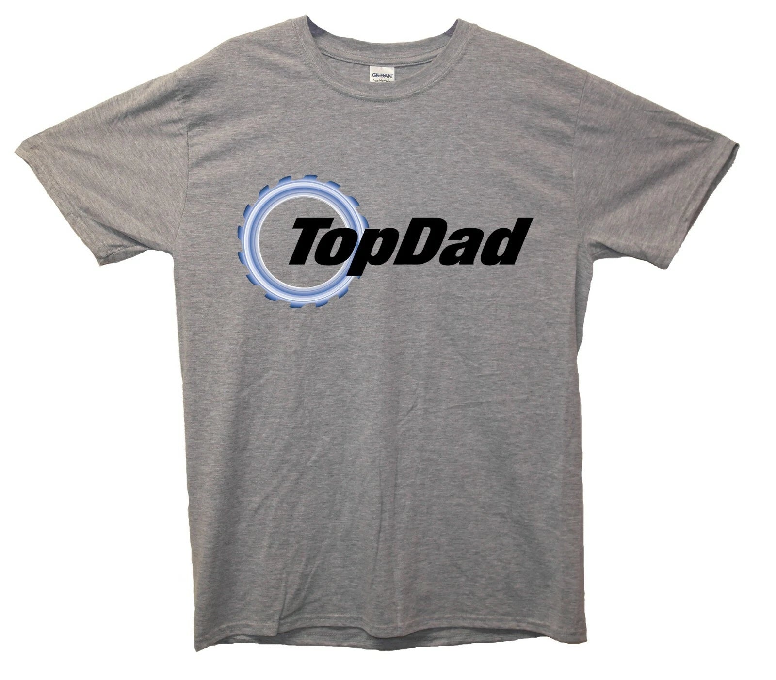 Top Dad Top Gear Printed T-Shirt Fathers Day