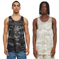 Urban Classics Camo Mesh Tank Top Shirt Camouflage