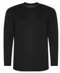 Custom Printed Long Sleeve T Shirt Personalised Workwear Tee