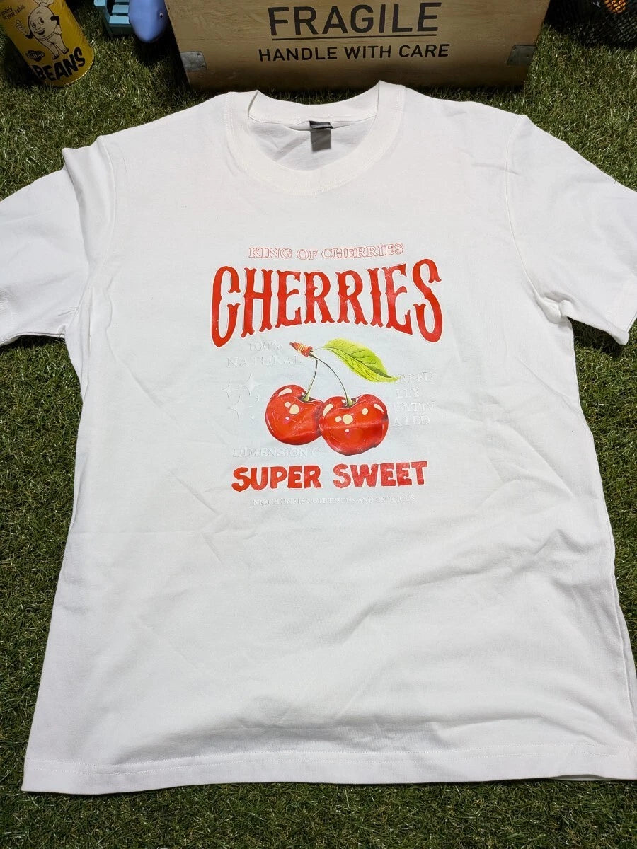 New Slightly poor print quality Therefore listed at a bargain Cherries Stylish c