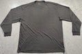 Carhartt Long Sleeve T-Shirt Mens XL Gray Original Fit Heavyweight Workwear Logo