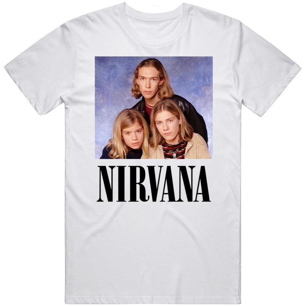 Nirvana Hanson Meme Band Parody T Shirt