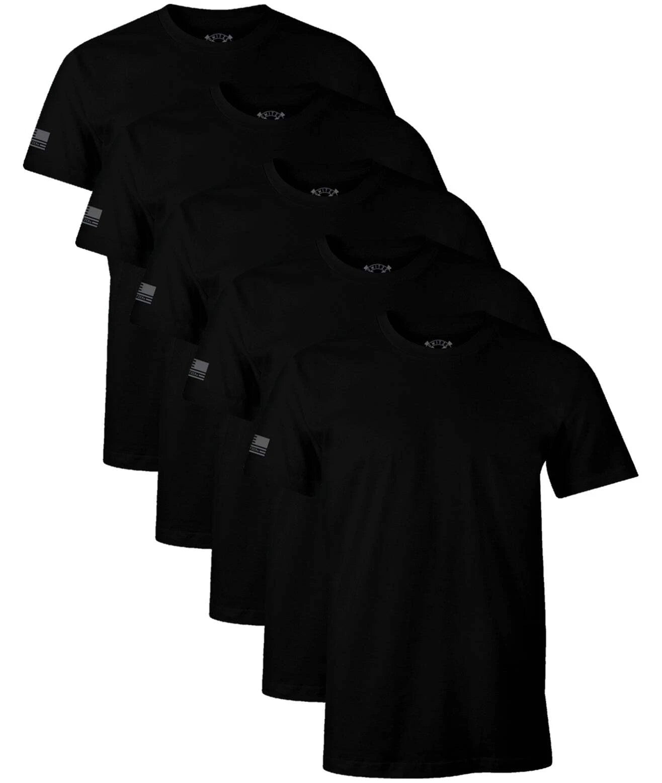 Howitzer Clothing Men's T-shirt Standard Premium 5-Pack Military Grunt MFG