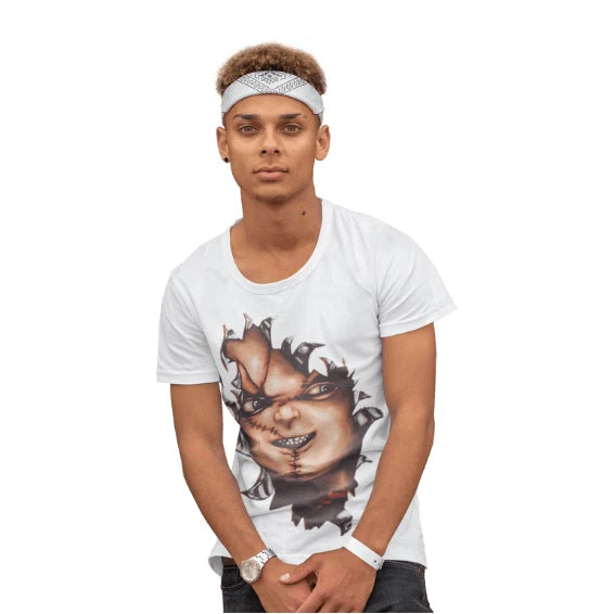 Wanna Play?/ T-Shirt [Men] Graphic Stylish Streetwear Soft Casual Fit