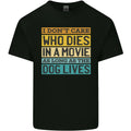 As Long as the Dog Lives Funny Movie Mens Cotton T-Shirt Tee Top