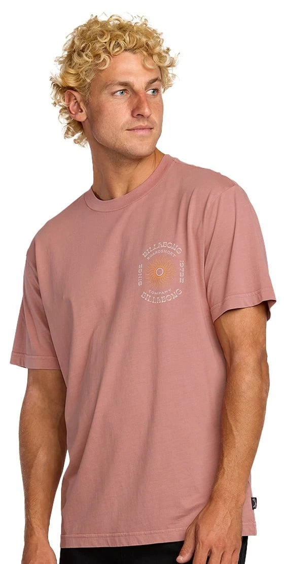 Billabong Sunrise Premium Wave Washed SS T-Shirt - Dark Moon - New